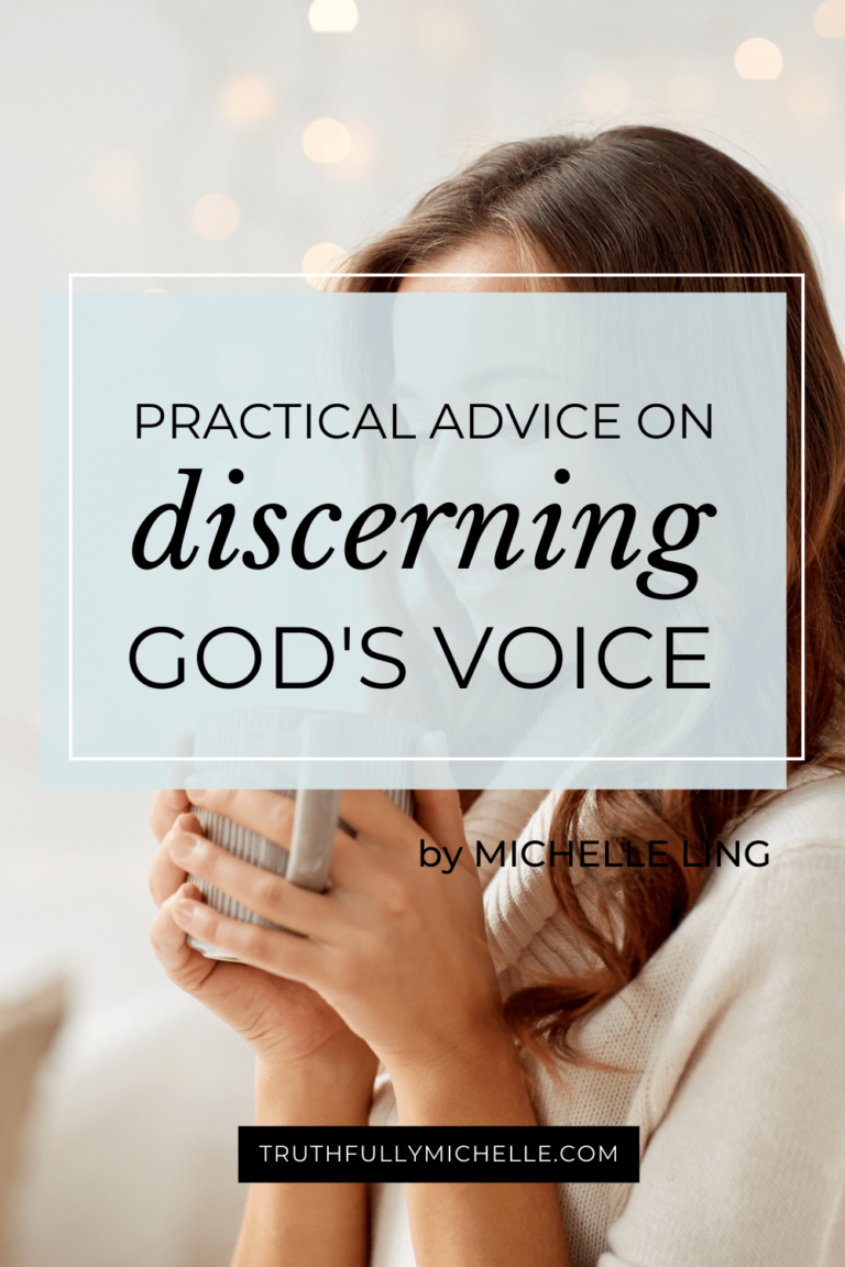 How to Discern God's Voice From Your Own | Truthfully, Michelle