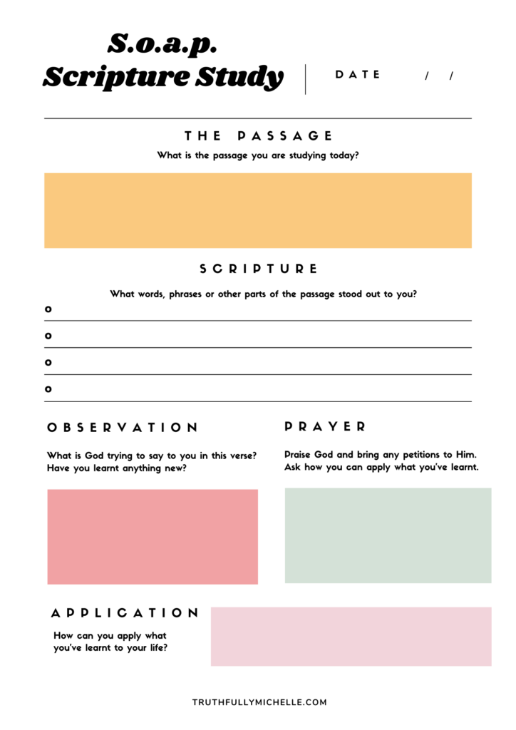 The Ultimate Printable Bible Study Planner Template Bundle